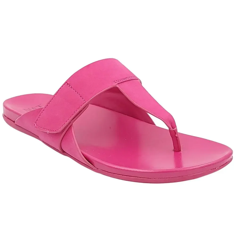 Naturalizer Women Genn-Twirl Flip Flop Thong Sandal Size US 7.5M Crushberry Pink